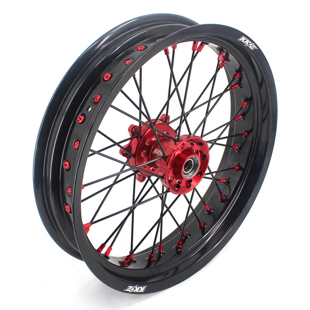 KKE 17 Inch Supermoto Wheels Fit for Honda CRF450L 2019-2021 CRF250R CRF450R 2024 - Howling Moto