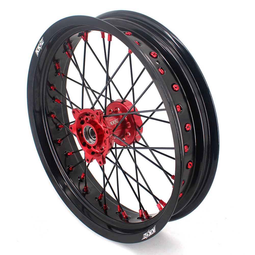 KKE 17 Inch Supermoto Wheels Fit for Honda CRF450L 2019-2021 CRF250R CRF450R 2024 - Howling Moto