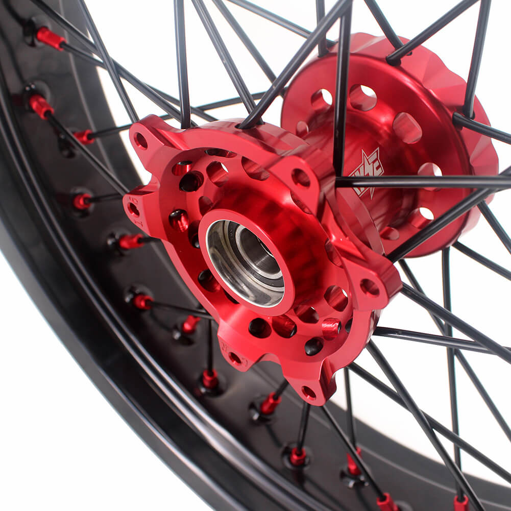KKE 17 Inch Supermoto Wheels Fit for Honda CRF450L 2019-2021 CRF250R CRF450R 2024 - Howling Moto