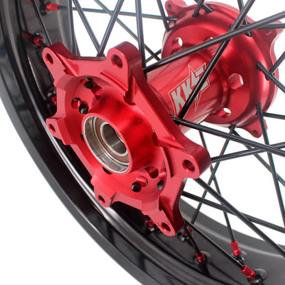 KKE 17 Inch Supermoto Wheels Fit for Honda CRF450L 2019-2021 CRF250R CRF450R 2024 - Howling Moto