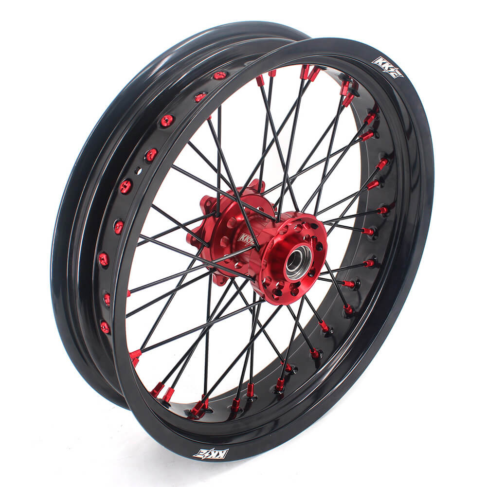KKE 17 Inch Supermoto Wheels Fit for Honda CRF450L 2019-2021 CRF250R CRF450R 2024 - Howling Moto