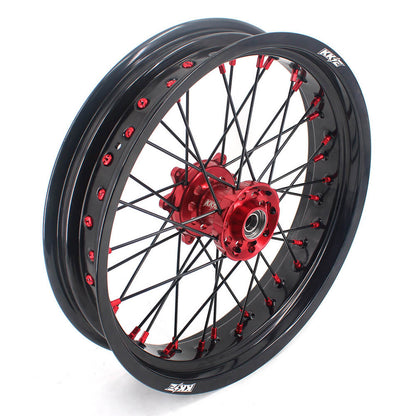KKE 17 Inch Supermoto Wheels Fit for Honda CRF450L 2019-2021 CRF250R CRF450R 2024 - Howling Moto