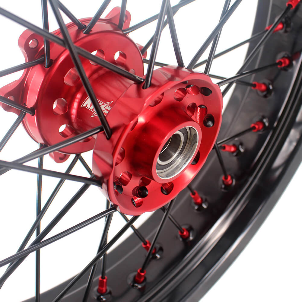 KKE 17 Inch Supermoto Wheels Fit for Honda CRF450L 2019-2021 CRF250R CRF450R 2024 - Howling Moto