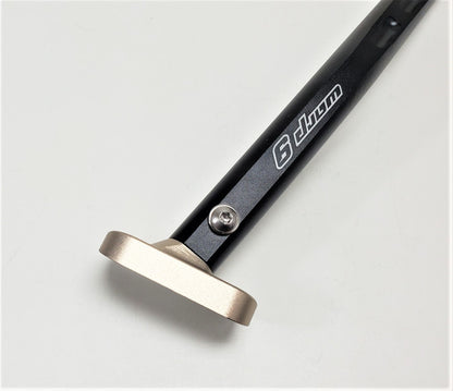 Warp9Racing Honda add-on kickstand with adjustable foot, designed for enhanced stability and compatibility with Honda motorcycles.