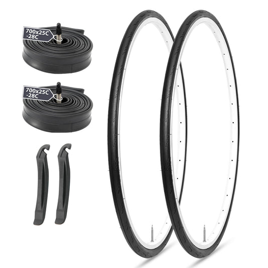 Hycline Flashmob road bike tire, 700×25C size, showing tread pattern and sidewall detail for road cycling.