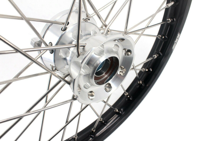 KKE 17"*1.4/14"*1.6 Kids Small Spoked Wheels GLM Rims For KTM SX85 2021-2024 Silver Hub - Howling Moto