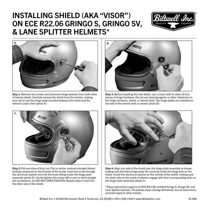Lane Splitter Helmet | Biltwell Full-Face Motorcycle Helmet