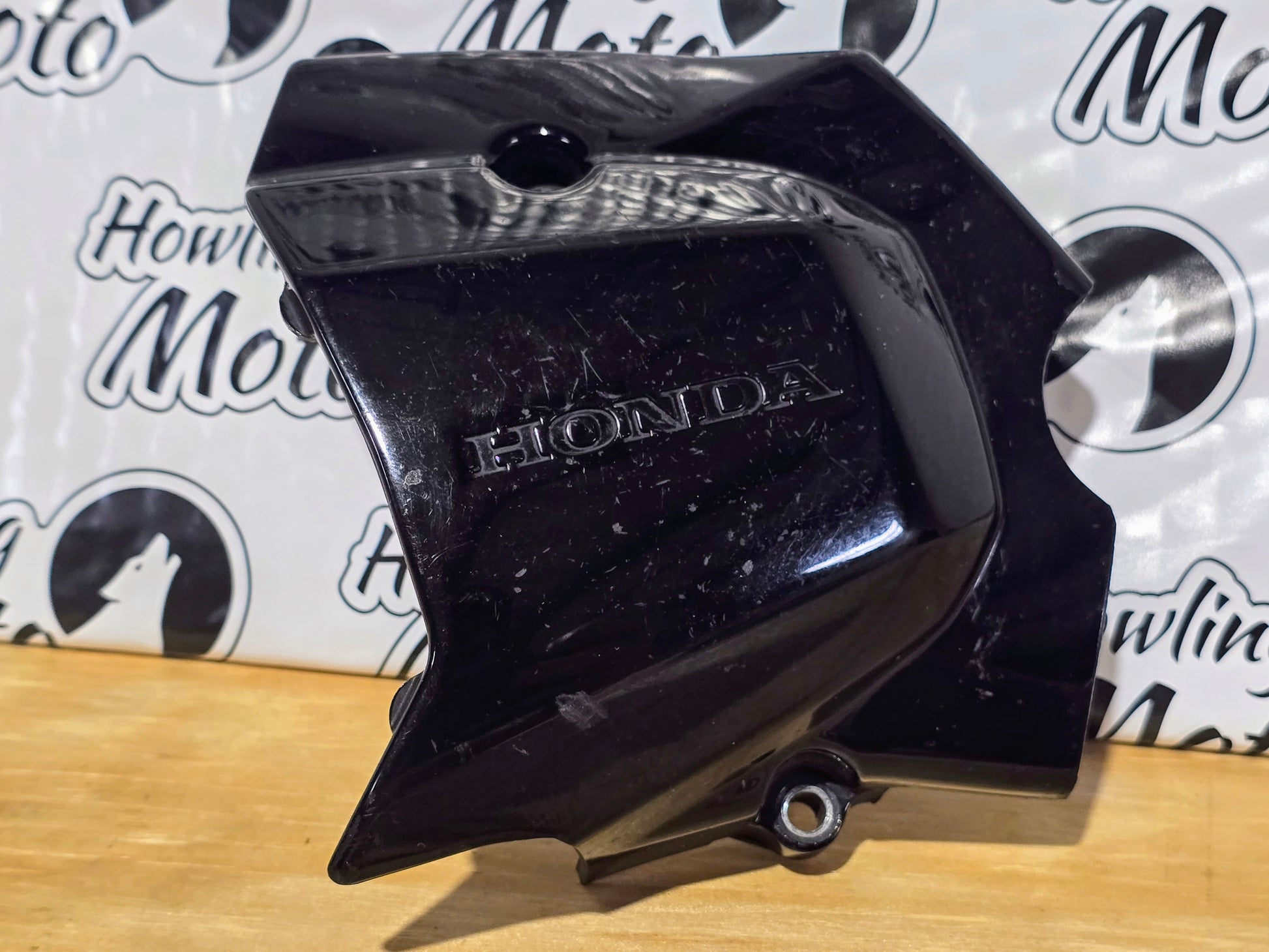 HONDA GROM 125 ENGINE SPROCKET COVER OEM 11360-K26-B00 (Used) - Howling Moto