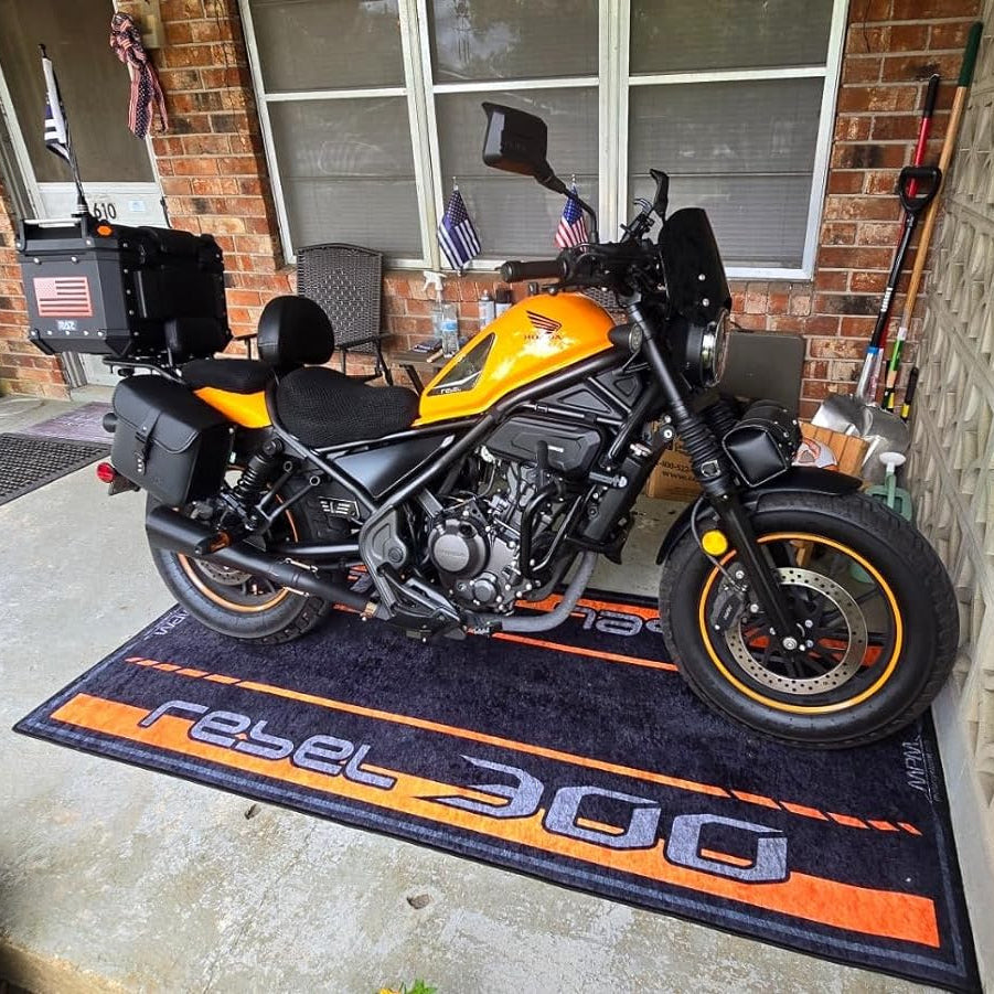 MPM Motorcycle Mat for Honda Rebel 300 - MM7440 - Howling Moto