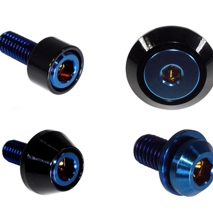 ZSPEC Interior Dress Up Bolts® Fastener Kit for 21+ Ford Bronco 2.7L, Titanium & Billet - Howling Moto