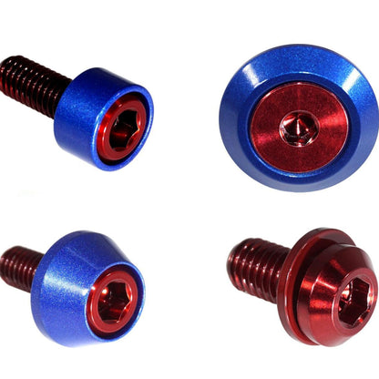 ZSPEC Stage-3 Dress Up Bolts® Fastener Kit for 21+ Ford Bronco 2.7L, Titanium & Billet - Howling Moto