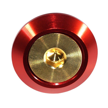 ZSPEC Low-Profile Body Kit Fastener, M5x20mm Titanium & Billet w/RIVET NUT, Per Each - Howling Moto