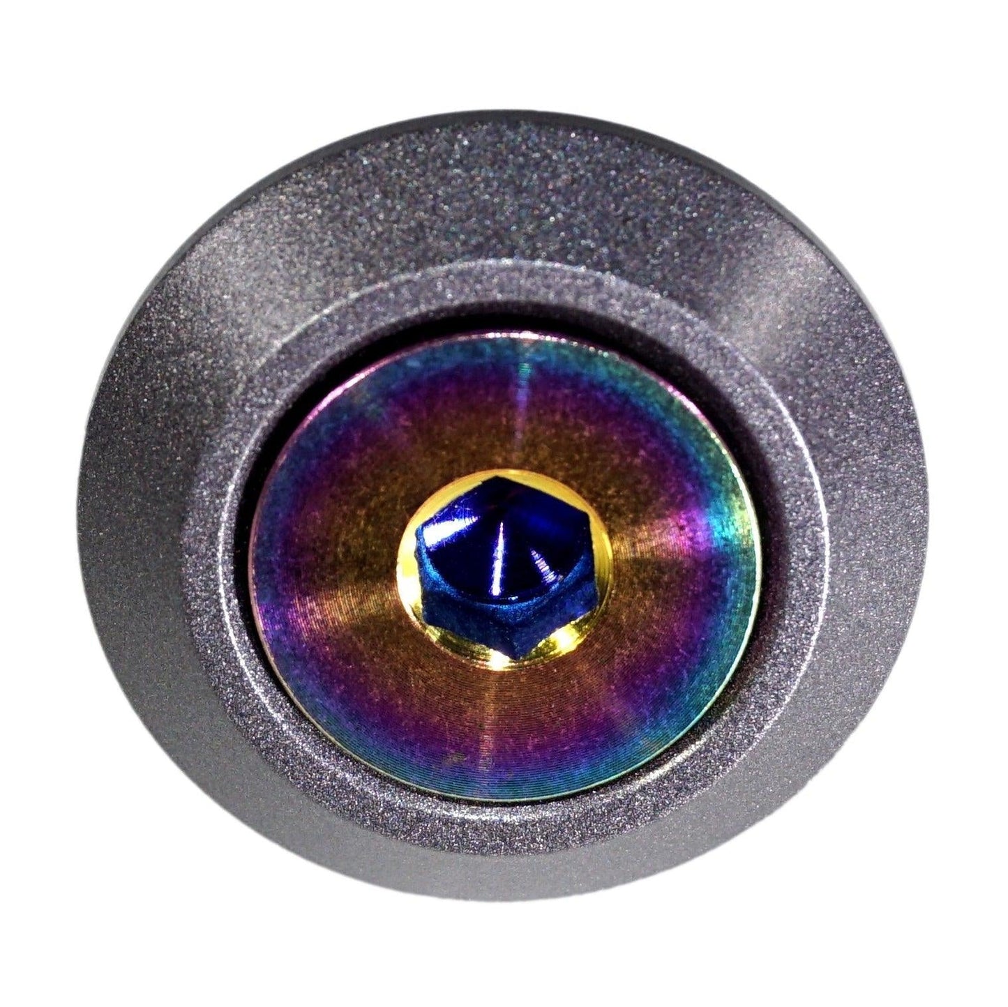 ZSPEC Low-Profile Body Kit Fastener, M5x20mm Titanium & Billet w/RIVET NUT, Per Each - Howling Moto