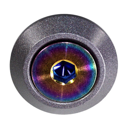 ZSPEC Low-Profile Body Kit Fastener, M5x20mm Titanium & Billet w/RIVET NUT, Per Each - Howling Moto