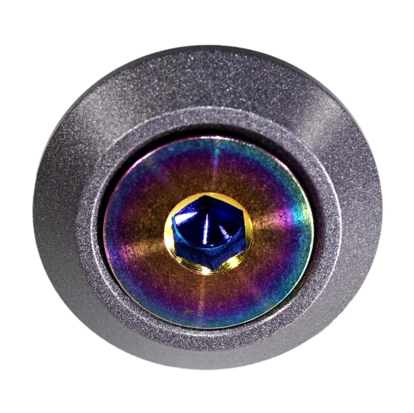 ZSPEC Low-Profile Body Kit Fastener, M5x20mm w/ WELL NUT, Titanium & Billet, Per Each - Howling Moto