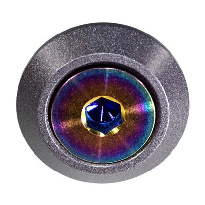 ZSPEC Low-Profile Body Kit Fastener, M5x20mm w/ WELL NUT, Titanium & Billet, Per Each - Howling Moto