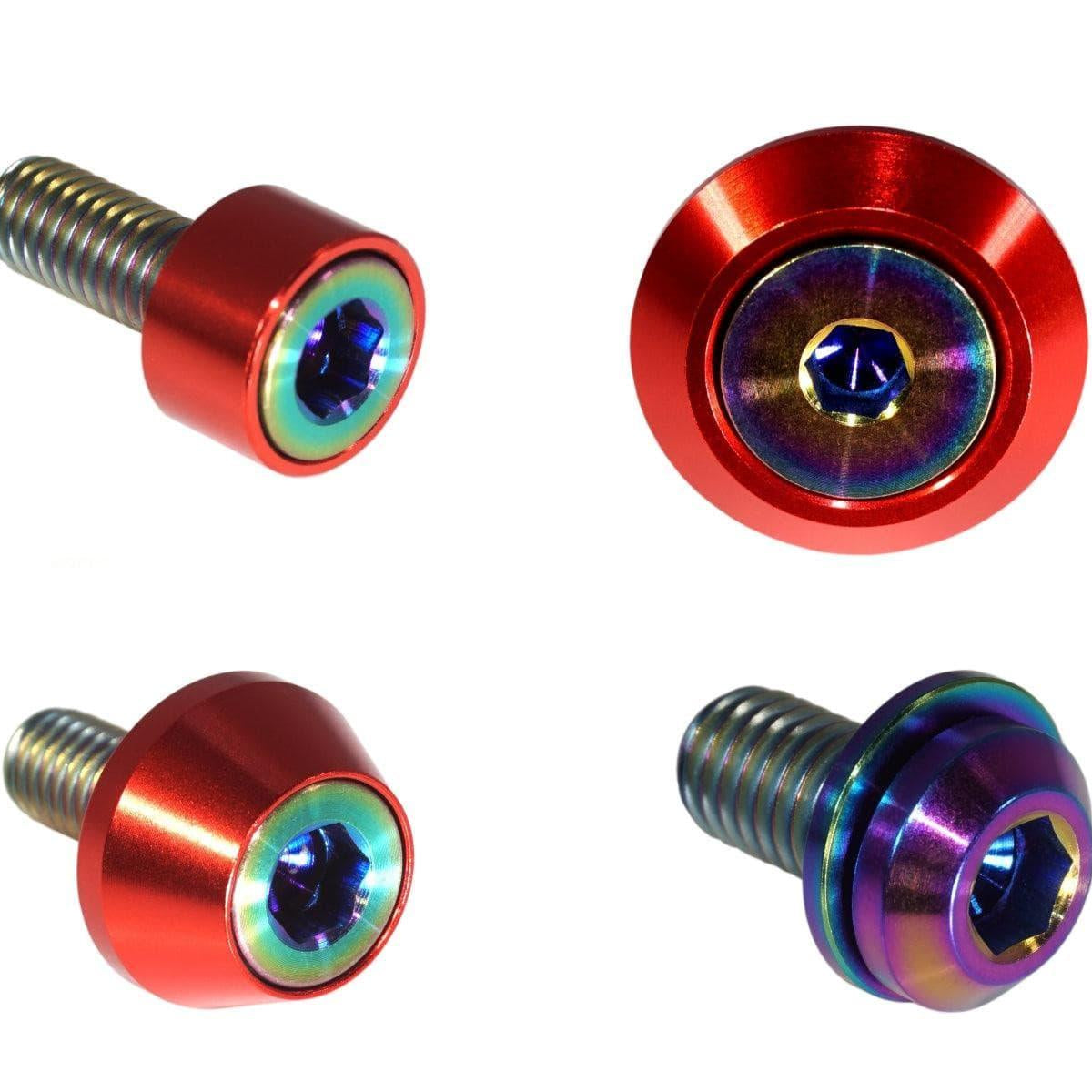 ZSPEC Stage-2 Dress Up Bolts® Kit for Nissan 300zx Z32, Titanium & Billet - Howling Moto