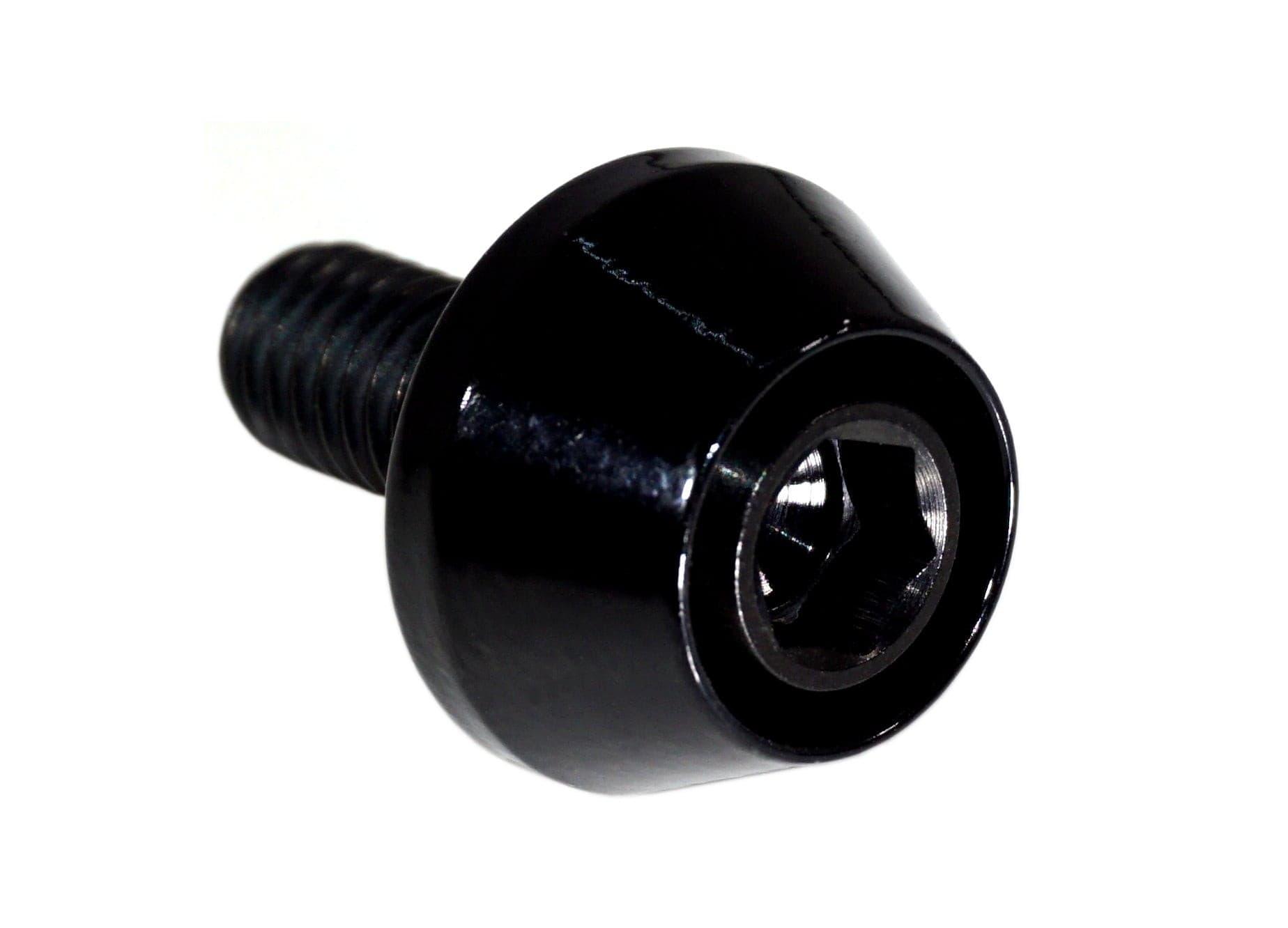ZSPEC License Plate Bolts, SHSC M6x20 w/Washers, Grade-5 Titanium, 8-Pack - Howling Moto