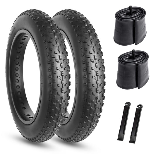 Hycline Raider fat bike and e-bike tire with rugged tread for off-road riding and durability.