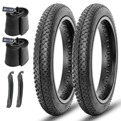 Hycline Raider fat tire for e-bikes, 26-inch, 3.0-inch width, rugged tread for off-road cycling.