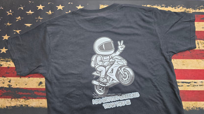 YOUTH T-SHIRT BY BLR TUNING – I DO BETTER WHEELIES THAN YOU - Howling Moto