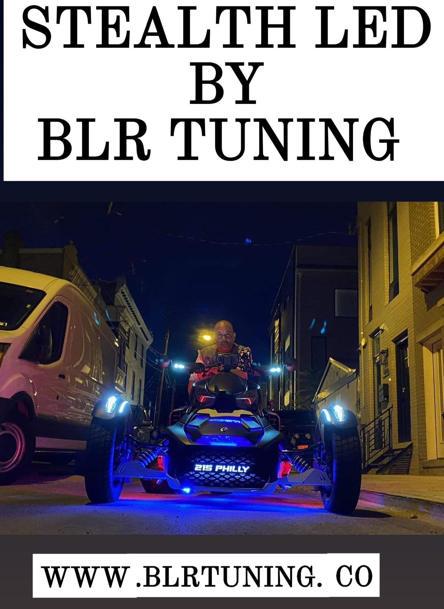 STEALTH LED COMPLETE BUNDLE FOR CAN-AM RYKER - Howling Moto