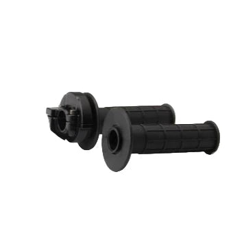Rawrr Mantis X Pro Throttle Set with dual Hall sensor, showing close-up of throttle grip and sensor components.