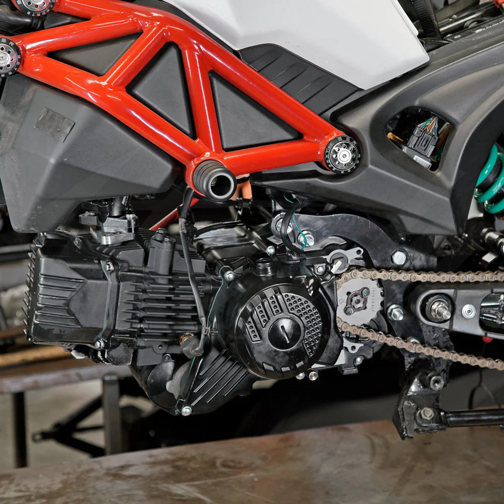 Chimera Engineering Bracket to Mount ZS190 Zongshen 190CC Engine to SSR Razkull Honda Grom 125 (2014-2020)