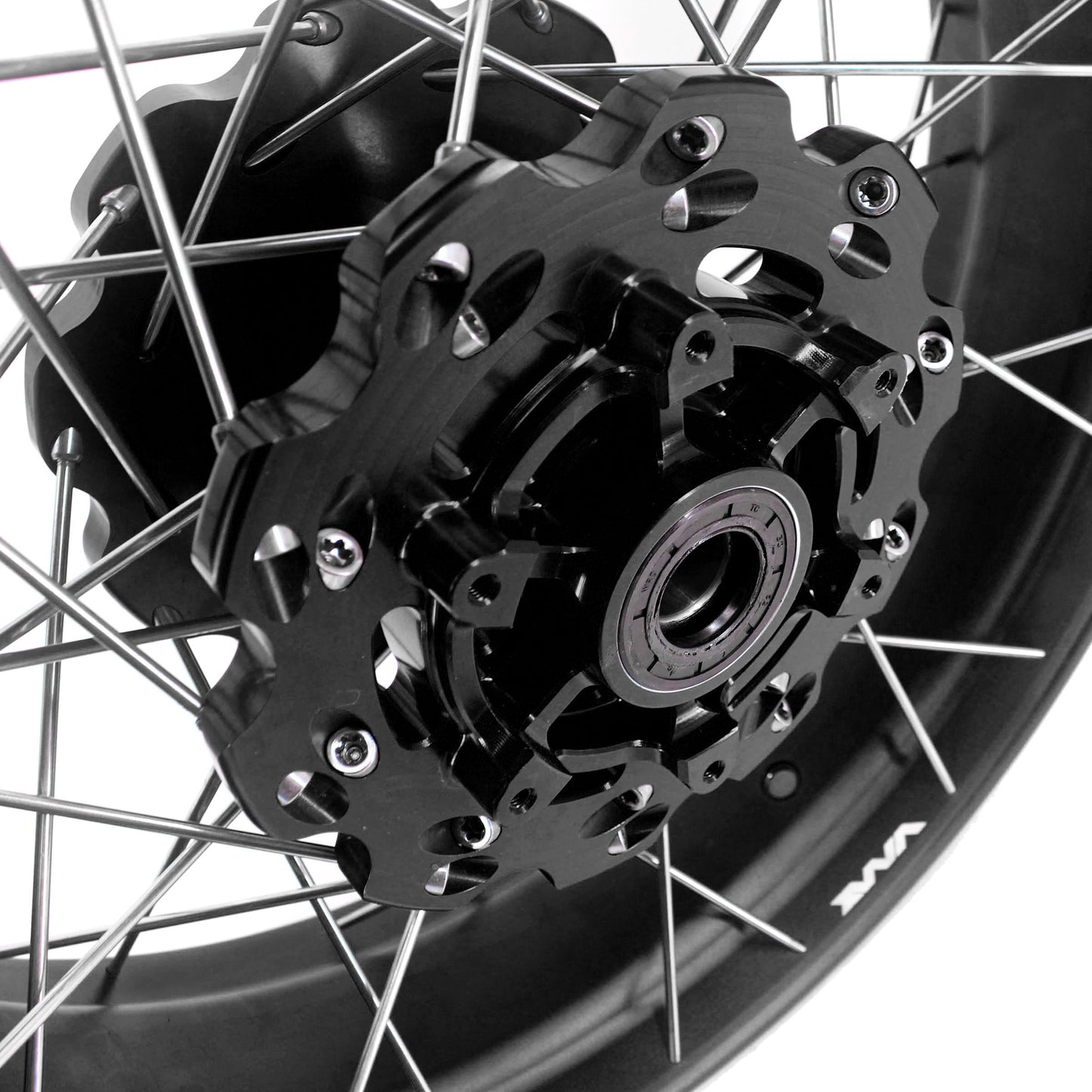 VMX 21" 18" Inch Alloy Tubeless Wheel Rims For KTM790 Adventure R 2019-2022 Black&Black - Howling Moto