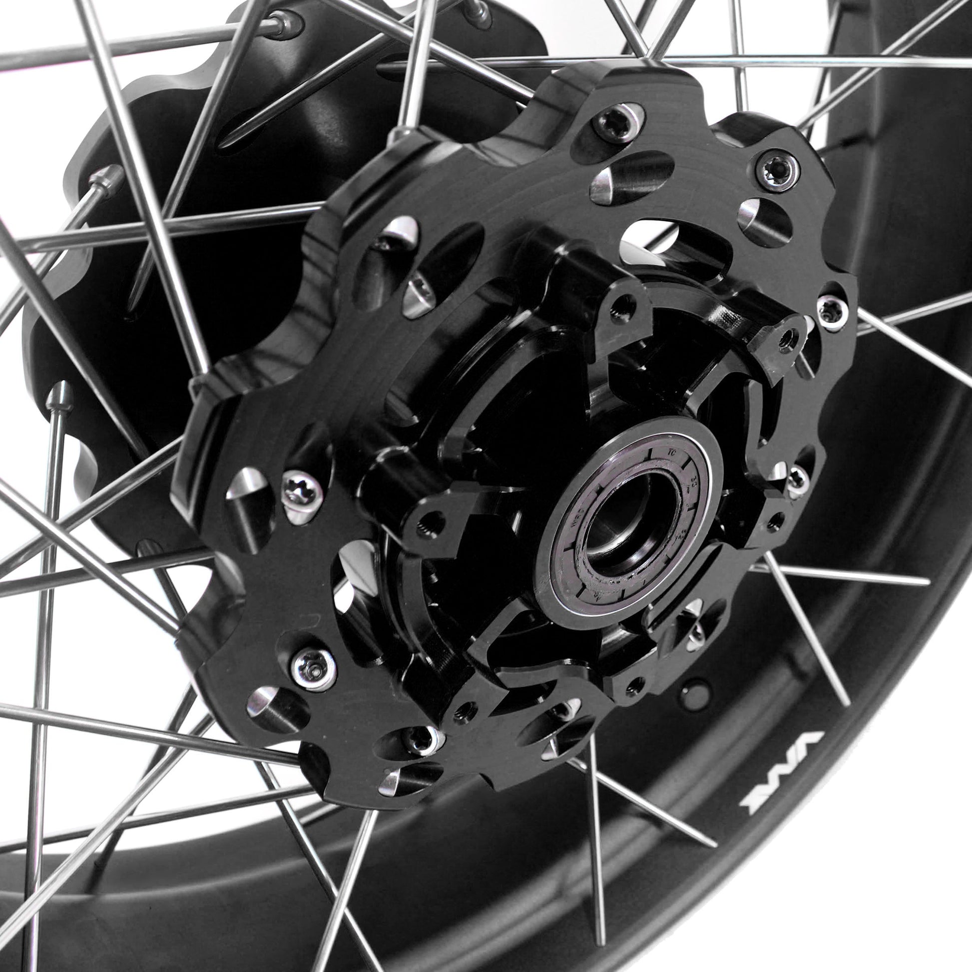 VMX 21" 18" Inch Alloy Tubeless Wheel Rims For KTM790 Adventure R 2019-2022 Black&Black - Howling Moto