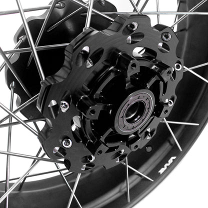 VMX 21" 18" Inch Alloy Tubeless Wheel Rims For KTM790 Adventure R 2019-2022 Black&Black - Howling Moto