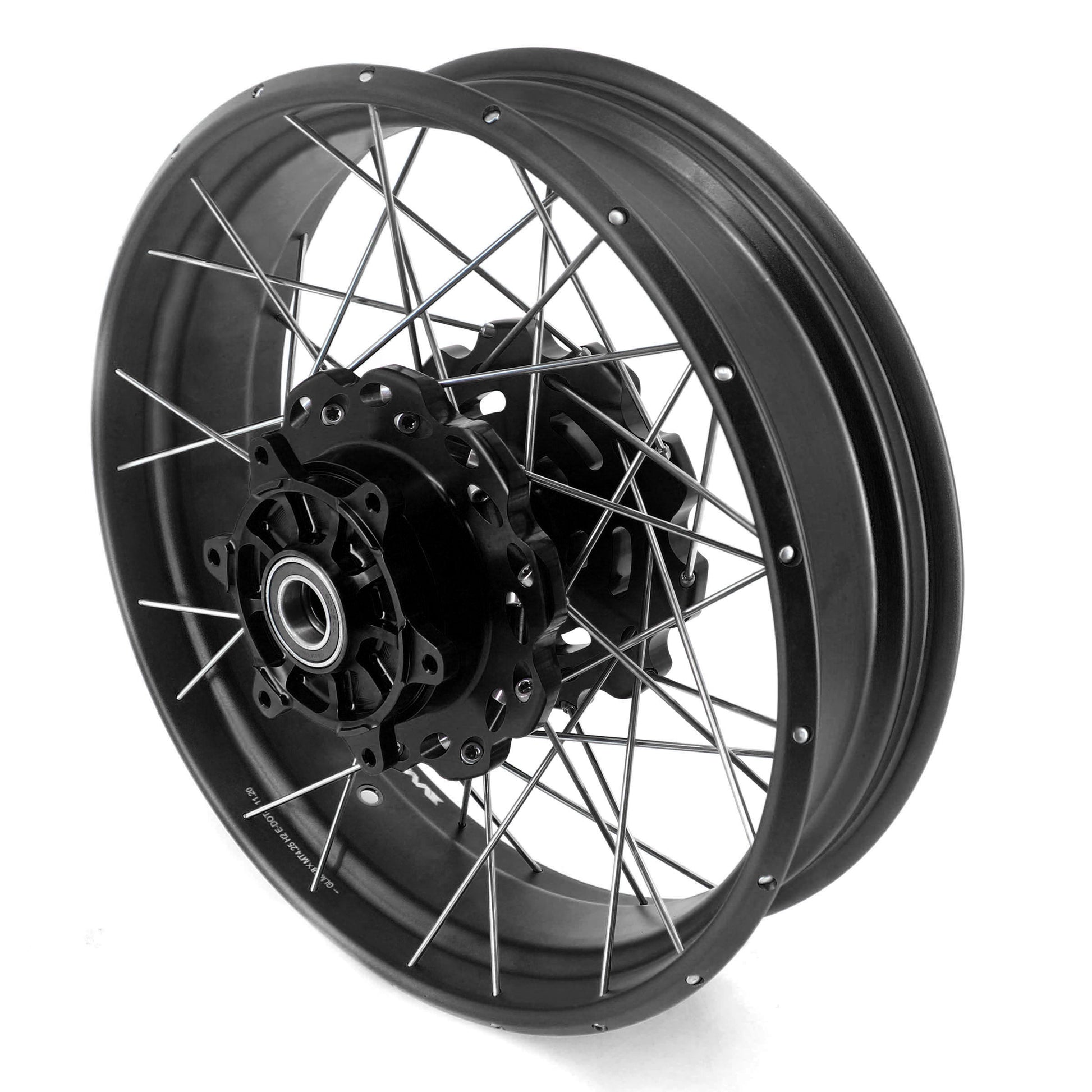 VMX 21" 18" Inch Alloy Tubeless Wheel Rims For KTM790 Adventure R 2019-2022 Black&Black - Howling Moto
