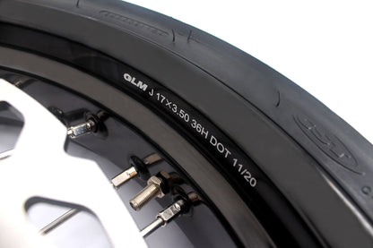 KKE CUSH DRIVE 3.5/4.25*17in. Supmermoto Wheels Kit For SUZUKI DRZ400SM 2005-2024 CST Tires - Howling Moto