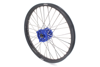 KKE 1.6*21 & 2.15*19 Wheels Rims Fit Kawasaki KX450 2019-2023 KX450X 2021-2023 Blue Hubs - Howling Moto