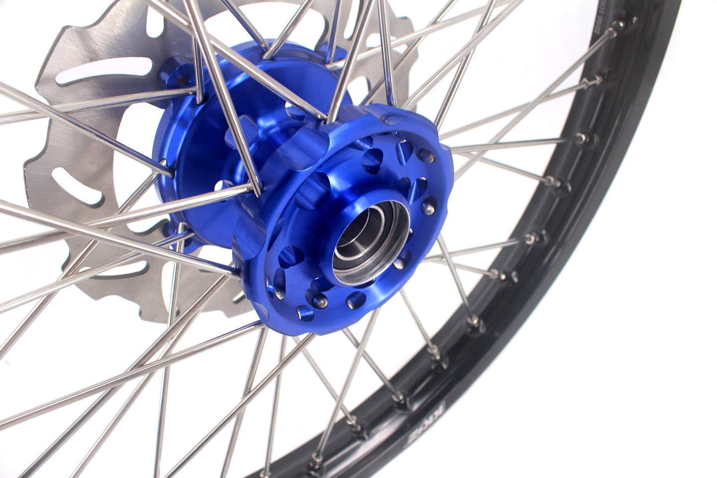 KKE 21 & 18 Off Road Spoked Wheels For KAWASAKI KX125 KX250 2003 2004 2005 Disc - Howling Moto