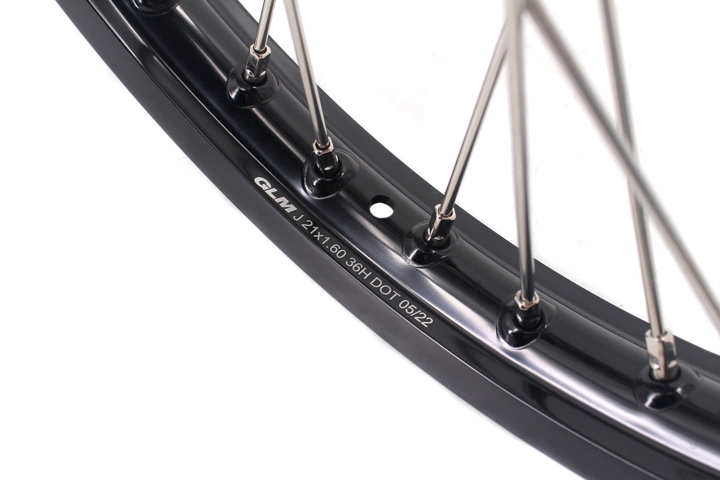 KKE 21 & 18 Off Road Spoked Wheels For KAWASAKI KX125 KX250 2003 2004 2005 Disc - Howling Moto