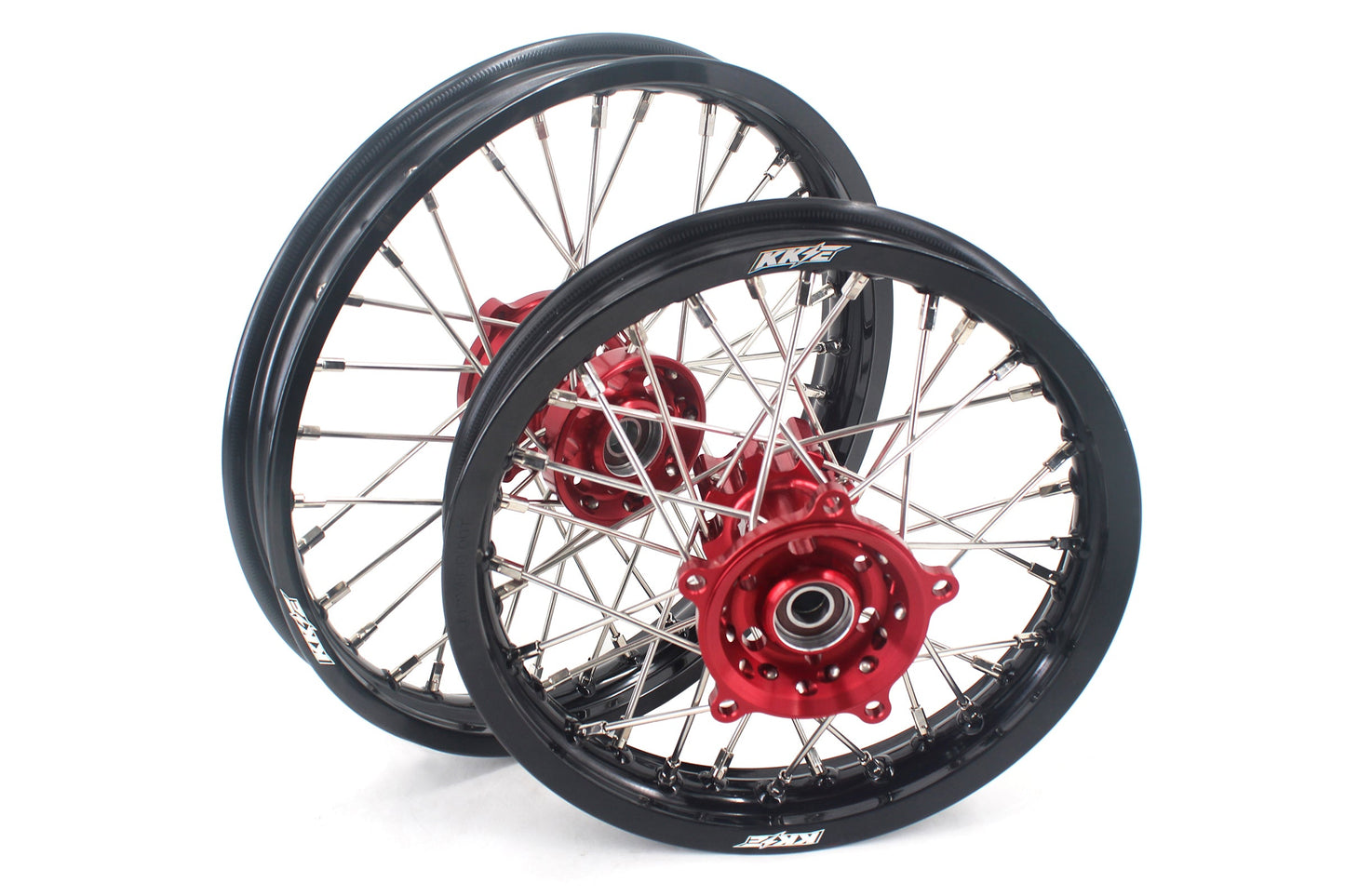KKE 14/12 Small Kid's Wheel Set For GAS GAS MC65 2021-2024 For KTM SX65 2002-2024 - Howling Moto