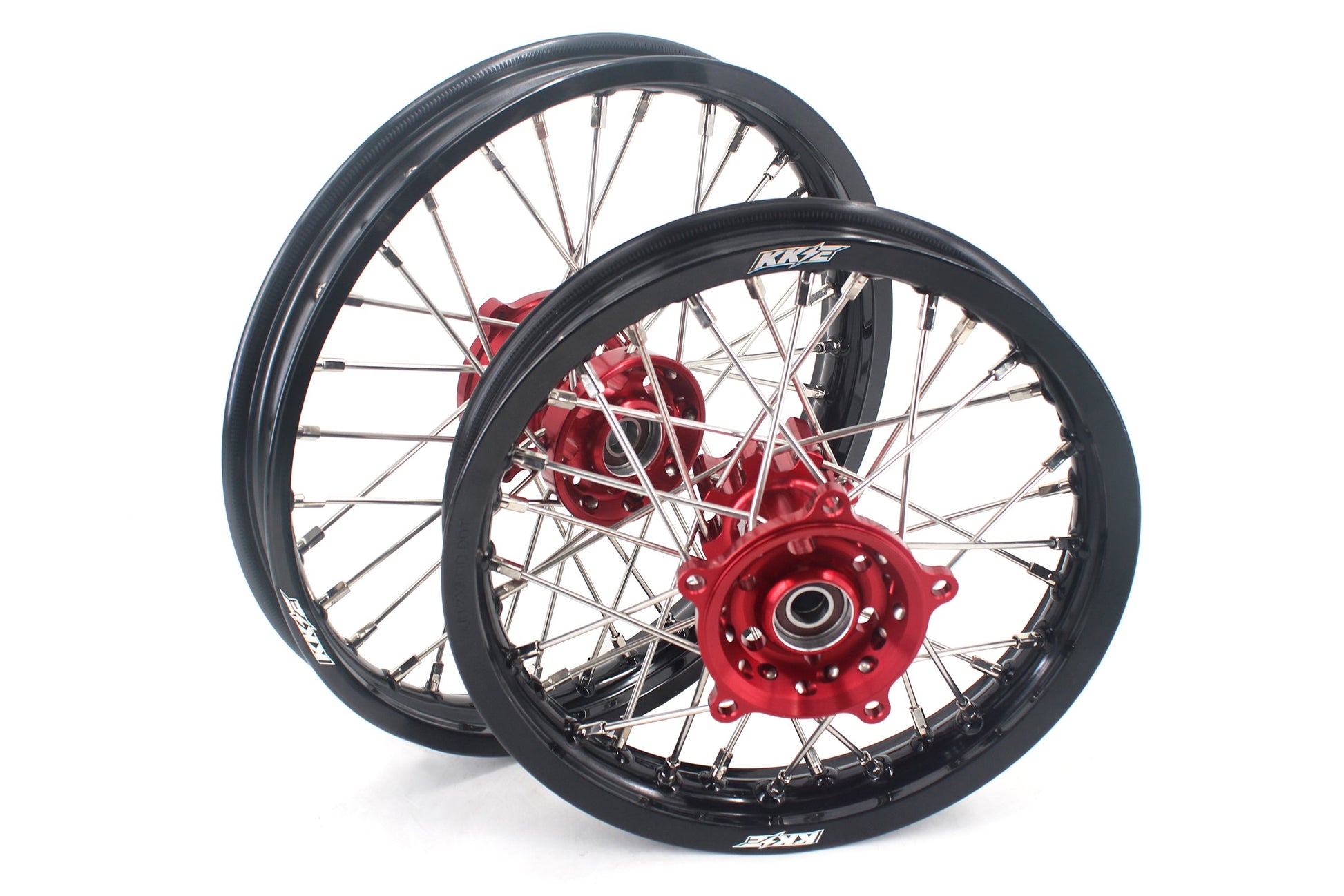 KKE 14/12 Small Kid's Wheel Set For GAS GAS MC65 2021-2024 For KTM SX65 2002-2024 - Howling Moto