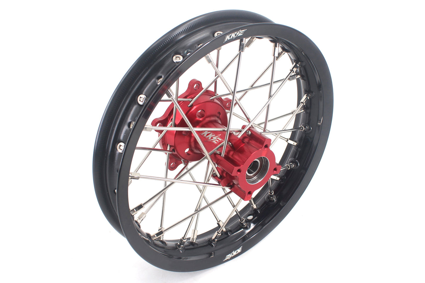 KKE 14/12 Small Kid's Wheel Set For GAS GAS MC65 2021-2024 For KTM SX65 2002-2024 - Howling Moto