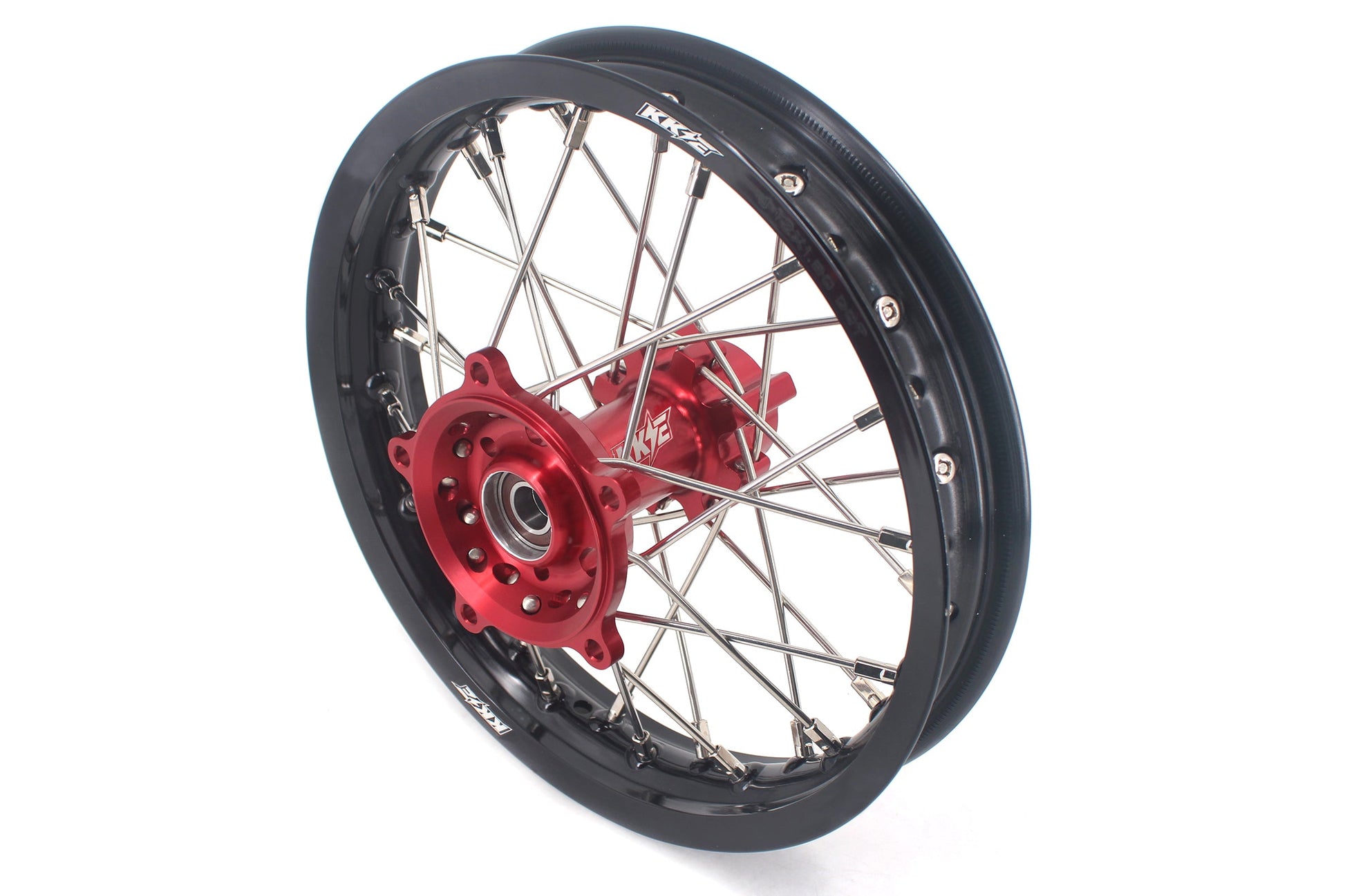 KKE 14/12 Small Kid's Wheel Set For GAS GAS MC65 2021-2024 For KTM SX65 2002-2024 - Howling Moto