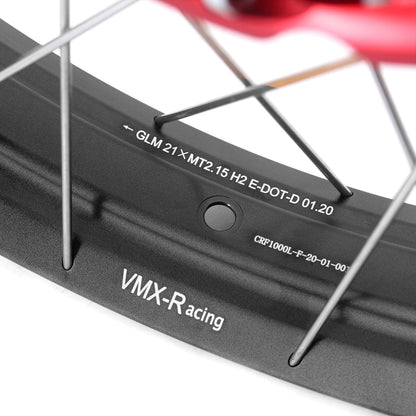 VMX-Racing Racing 21inch & 18inch Tubeless Wheels Rim For HONDA Africa Twin CRF1100L 2020-2023 - Howling Moto
