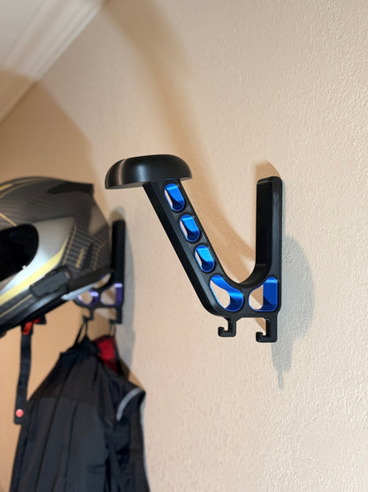 Motorcycle Helmet Wall Mount - Howling Moto