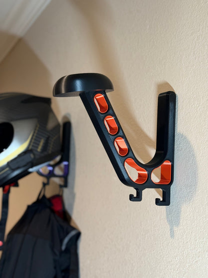 Motorcycle Helmet Wall Mount - Howling Moto