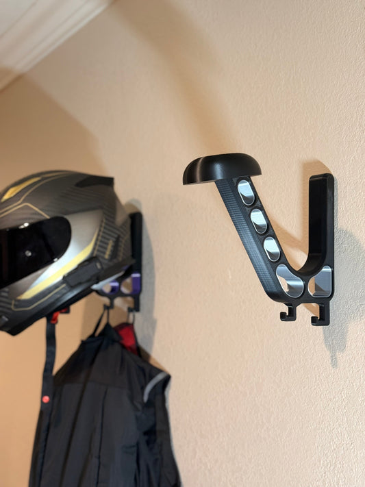 Motorcycle Helmet Wall Mount - Howling Moto