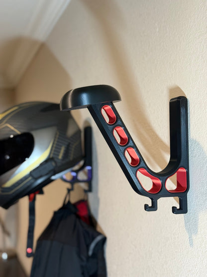 Motorcycle Helmet Wall Mount - Howling Moto