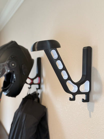 Motorcycle Helmet Wall Mount - Howling Moto