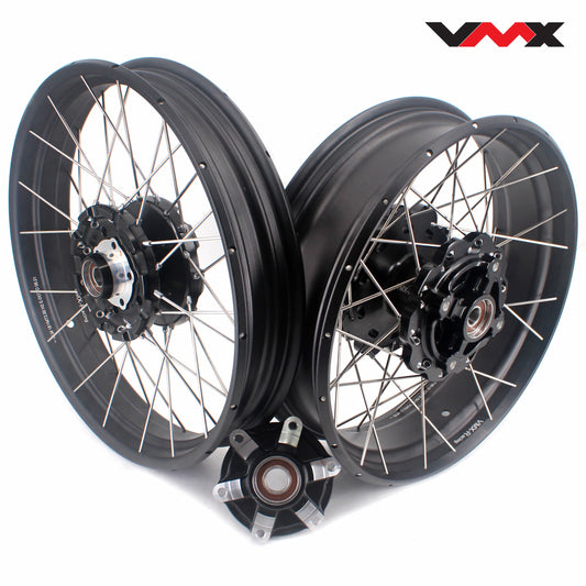VMX-Racing 18" & 17" Tubeless Alloy Spoke Wheels For Triumph Bonneville T120/T100 2021-2024 - Howling Moto