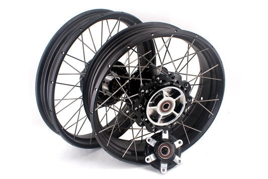 VMX-Racing 18" & 17" Tubeless Alloy Spoke Wheels For Triumph Bonneville T120/T100 2021-2024 - Howling Moto