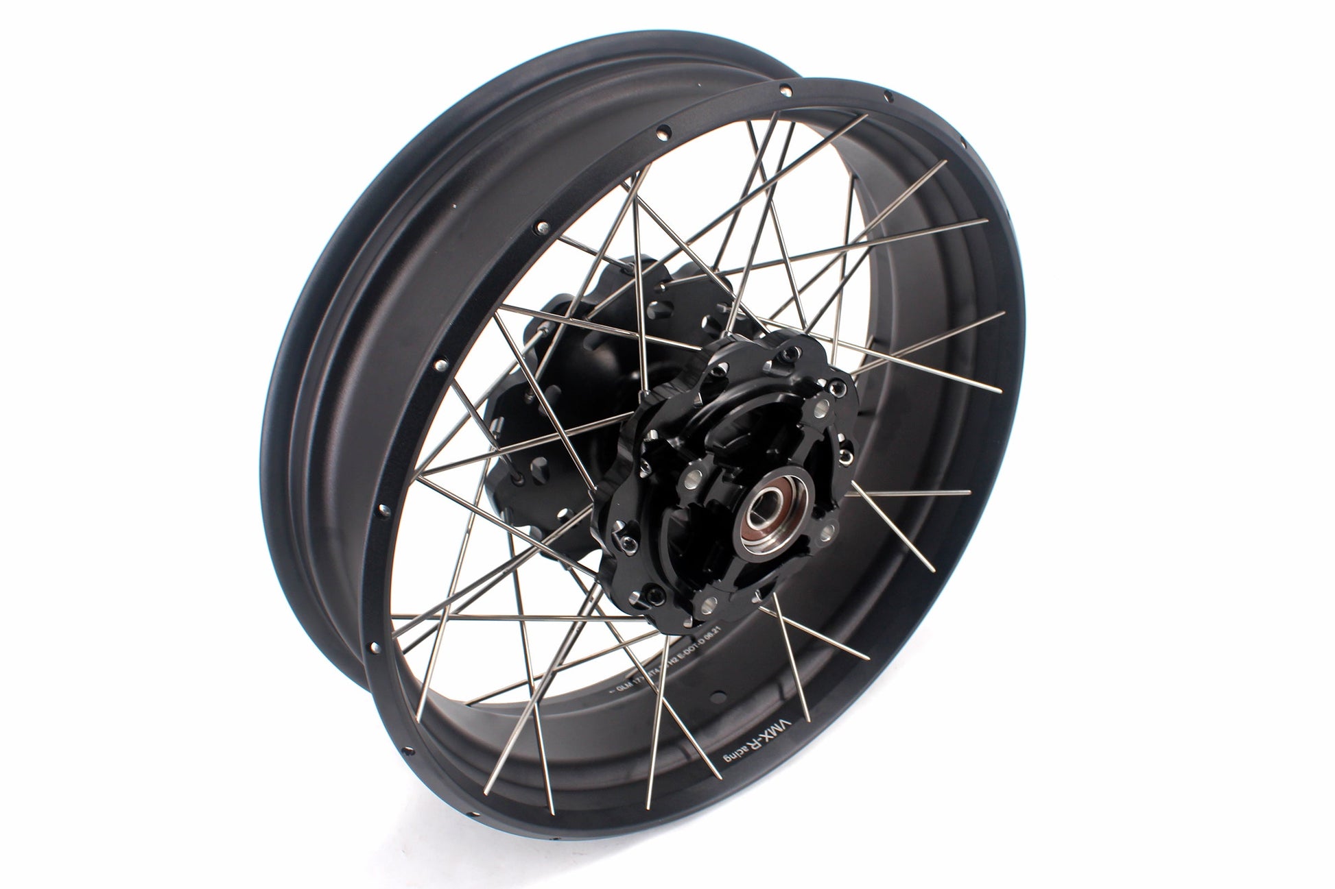 VMX-Racing 18" & 17" Tubeless Alloy Spoke Wheels For Triumph Bonneville T120/T100 2021-2024 - Howling Moto