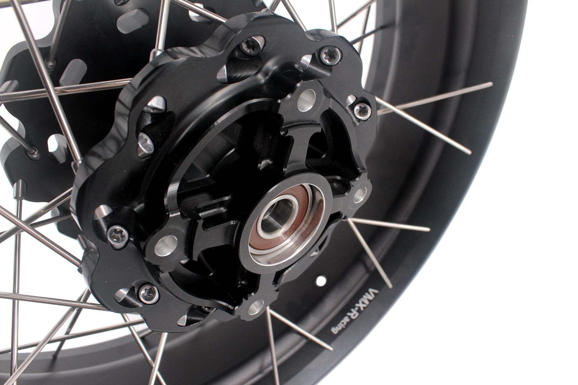 VMX-Racing 18" & 17" Tubeless Alloy Spoke Wheels For Triumph Bonneville T120/T100 2021-2024 - Howling Moto